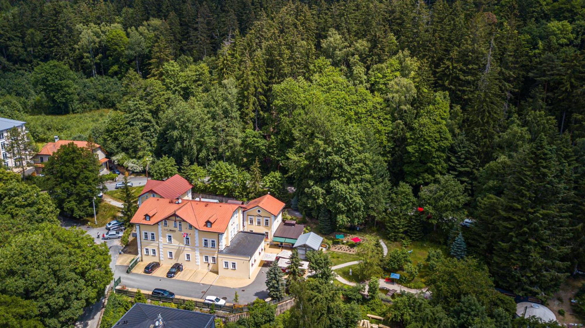 Boutique Hotel Swisshouse Mariënbad Buitenkant foto